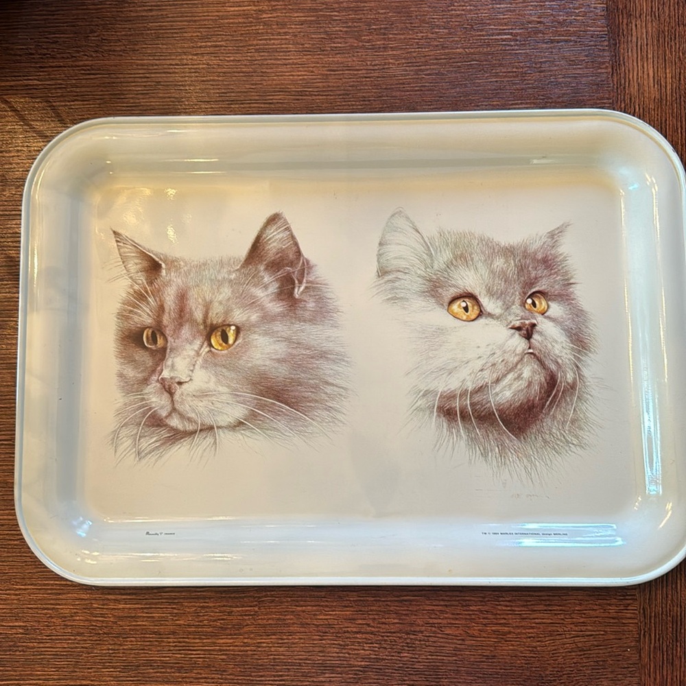 Messilly France Duo Cat Tray